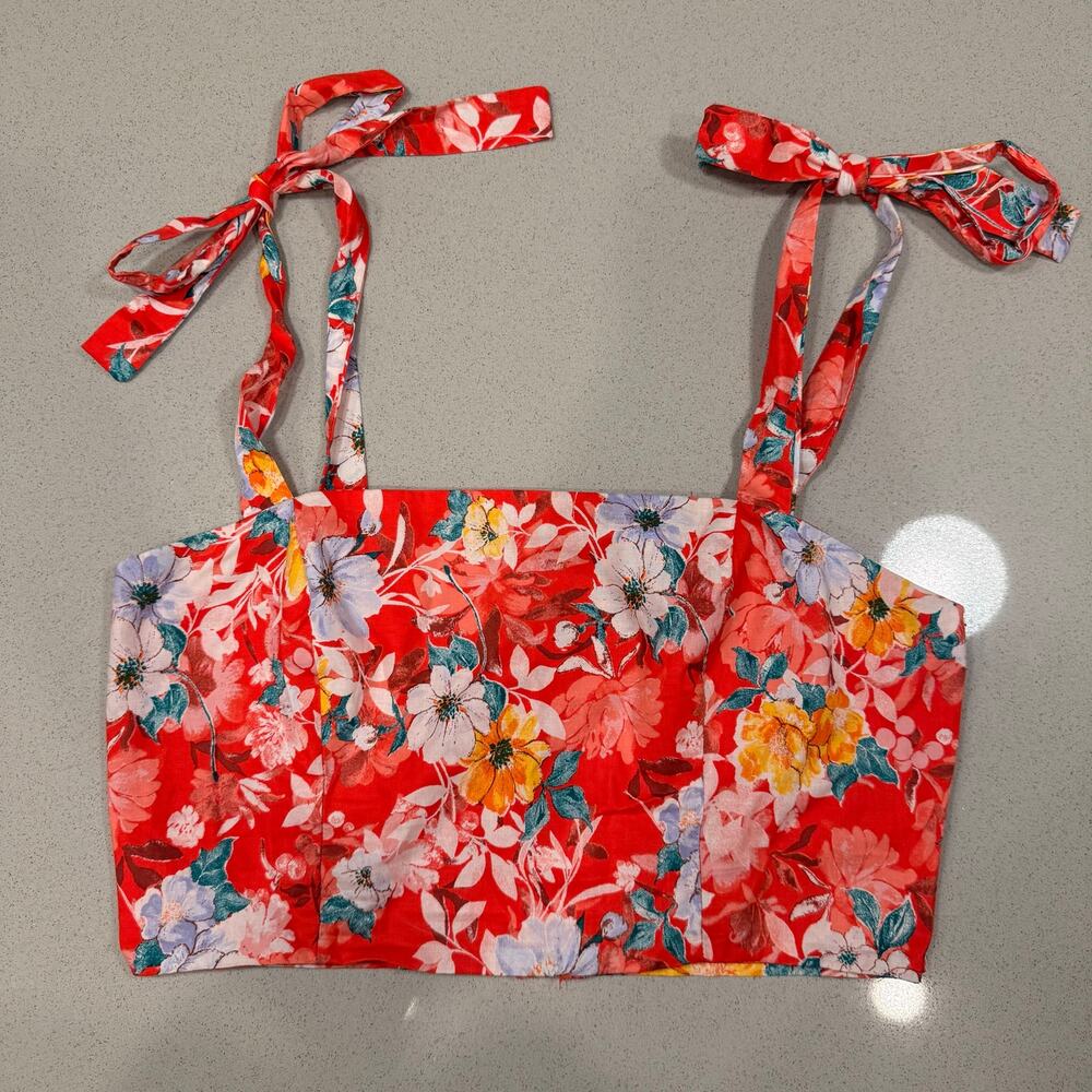 Windsor Floral Crop Top